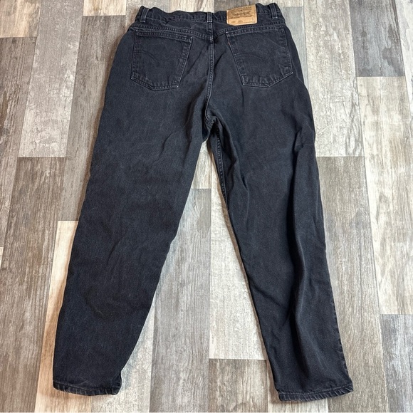 Levi Black Jeans, 921 Slim Fit, Tapered Leg, 16 Regular - Picture 6 of 8